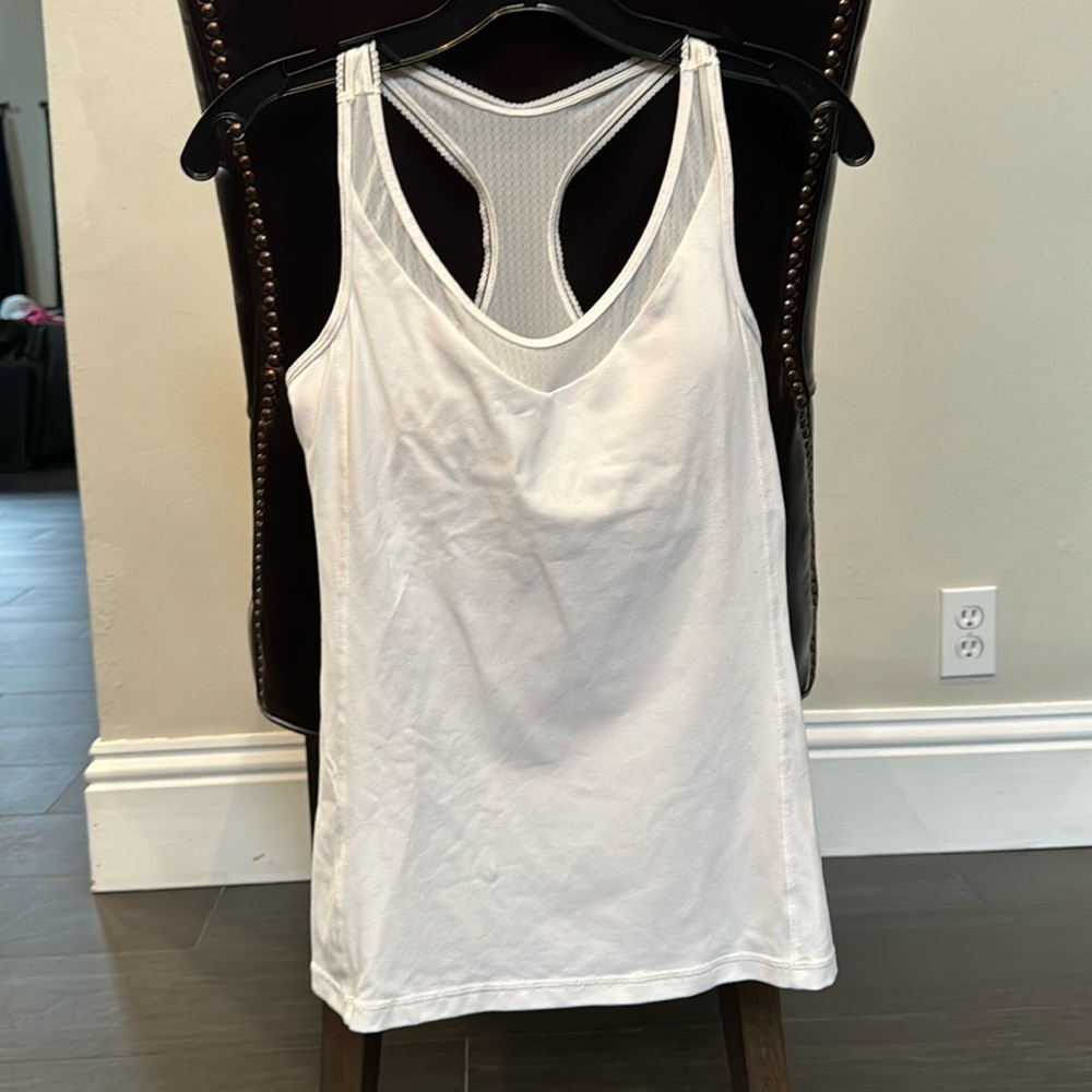 White Sleeveless Women's Top
